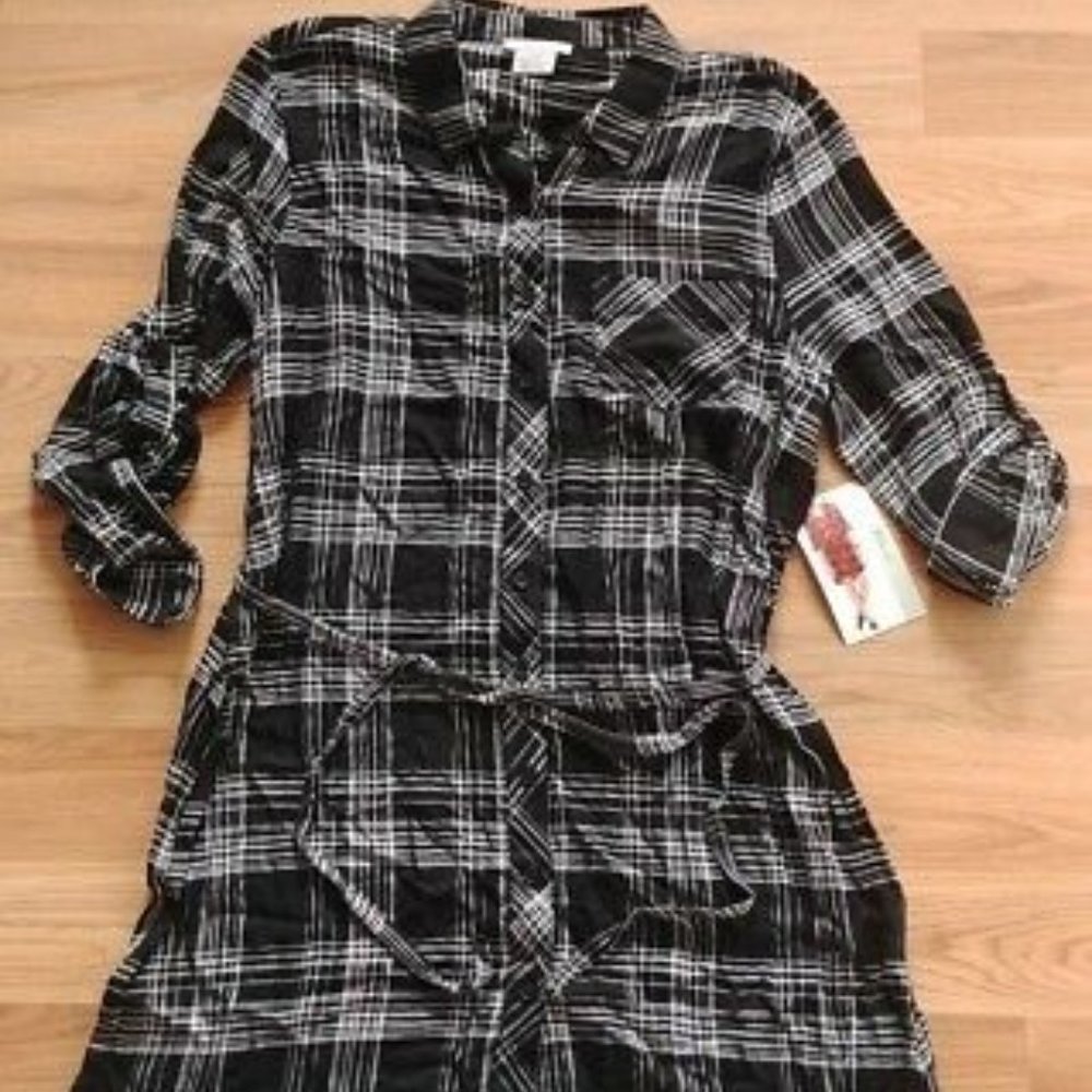 BLL nyc - Black Flannel Dress